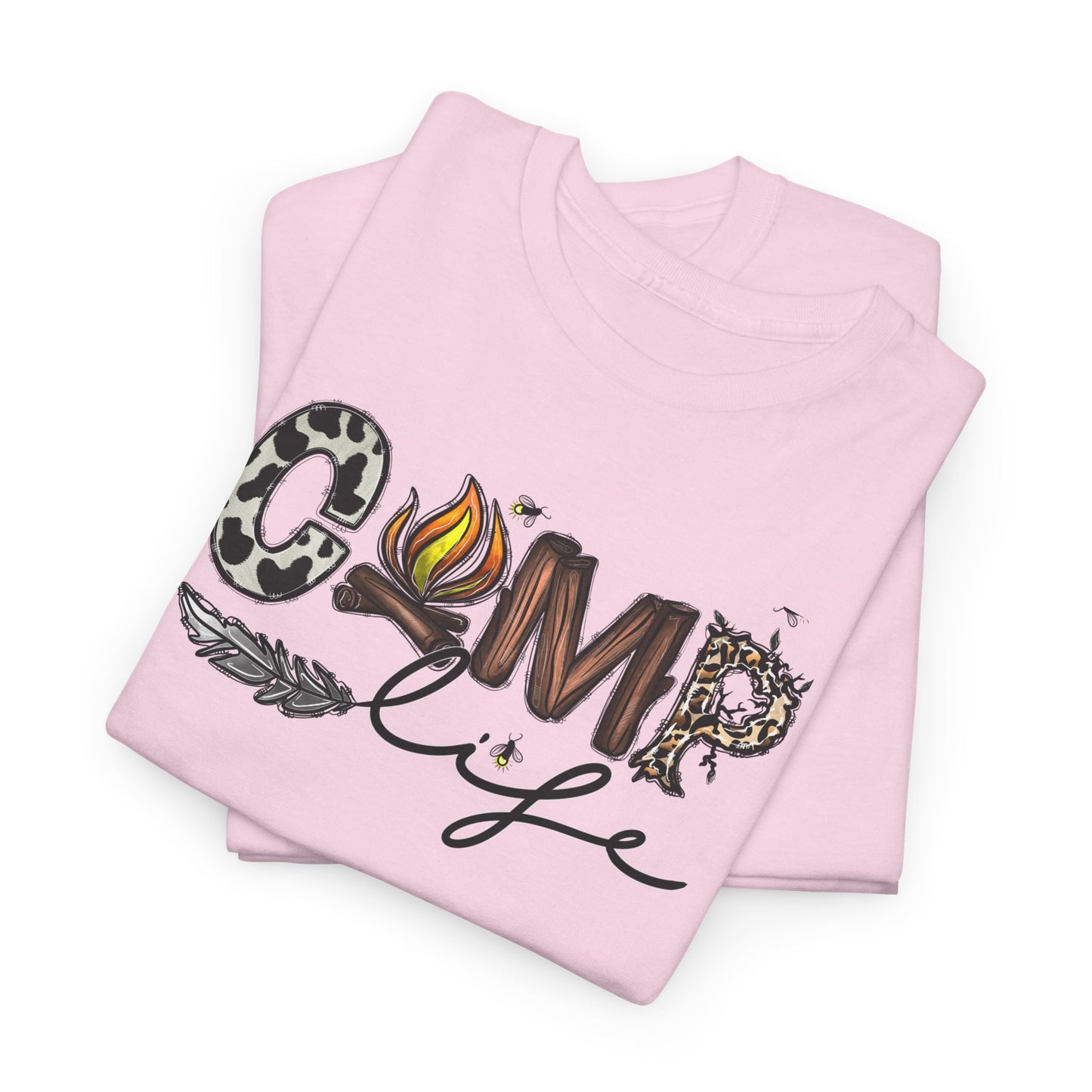 Camp Life | Cotton Tee - Kim’s Signature Beauty & Accessories    