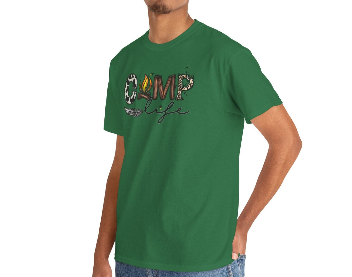 Camp Life | Cotton Tee - Kim’s Signature Beauty & Accessories    