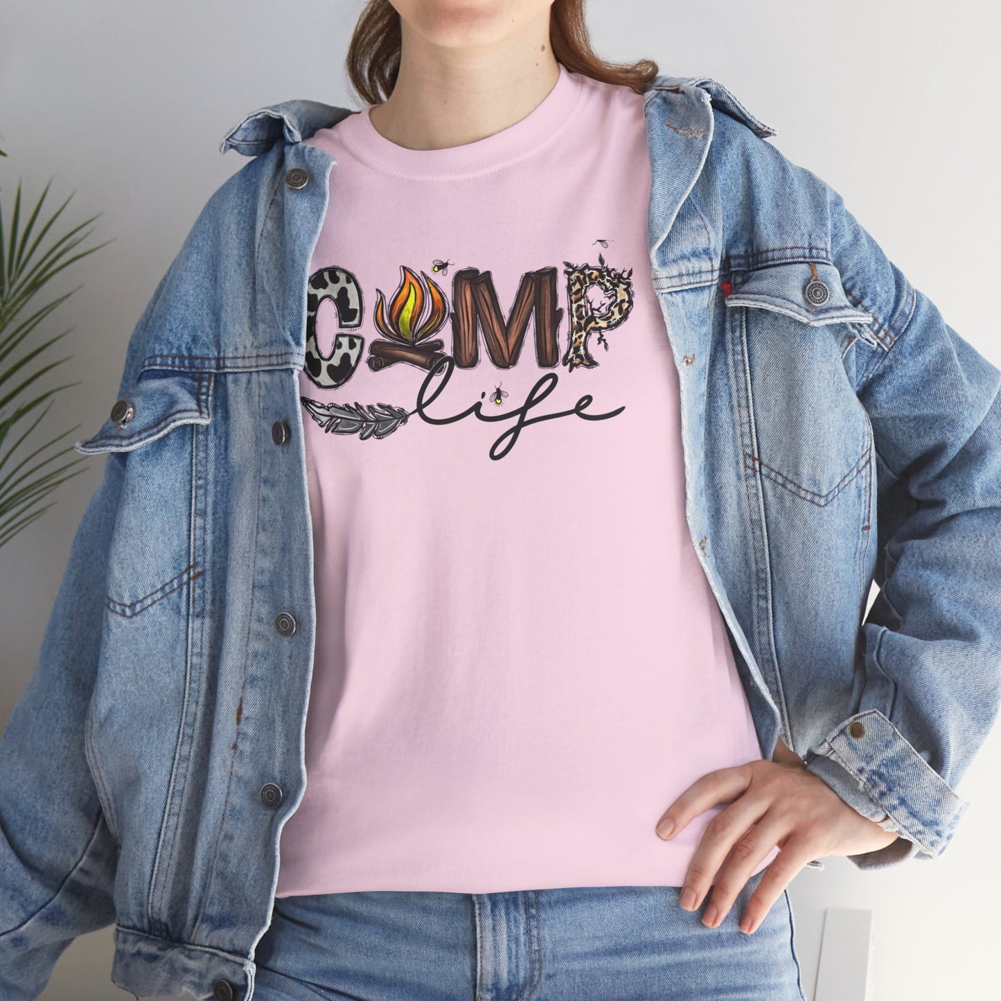 Camp Life | Cotton Tee - Kim’s Signature Beauty & Accessories    