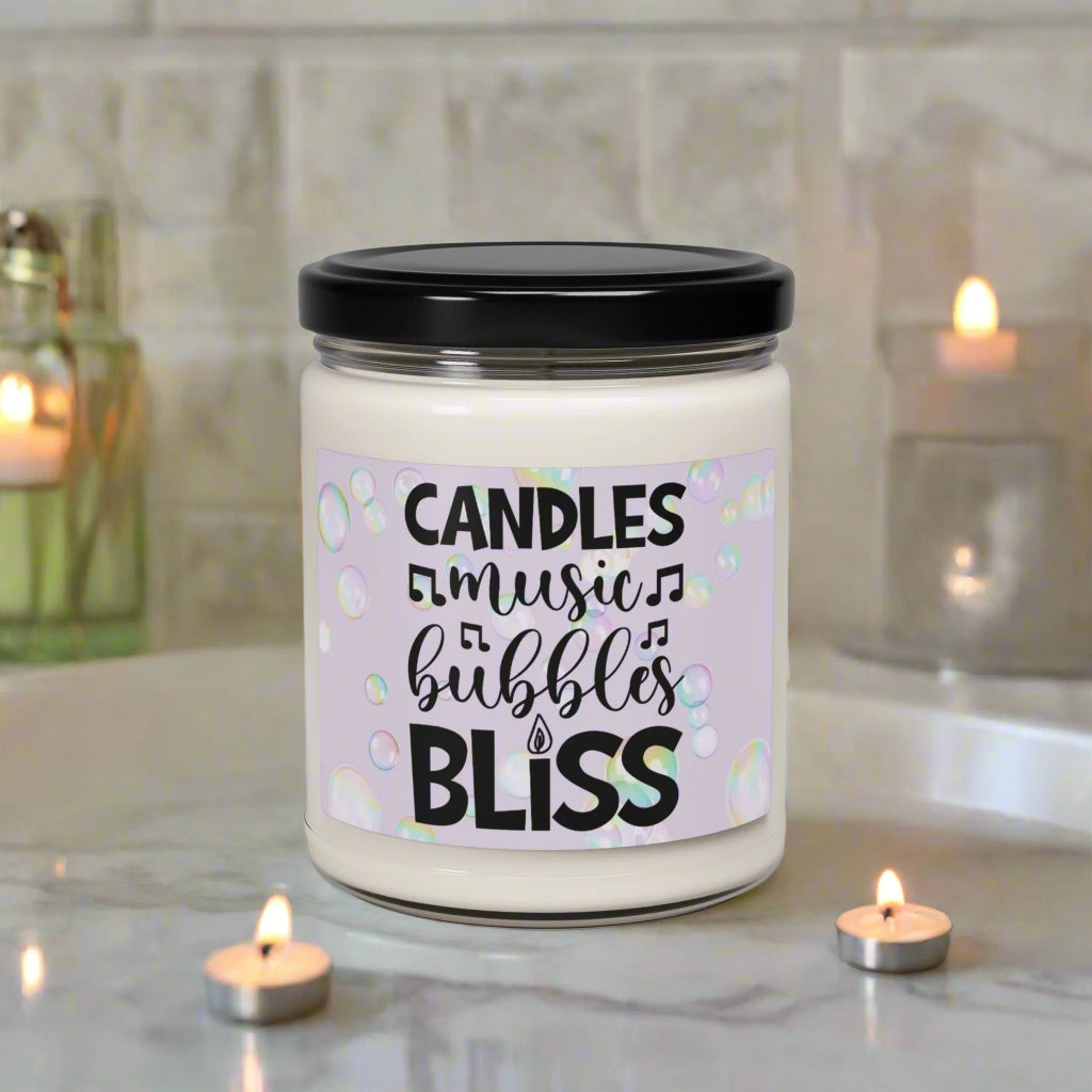 Candles, Music, Bubbles, Bliss Candle - Kim’s Signature Beauty & Accessories    