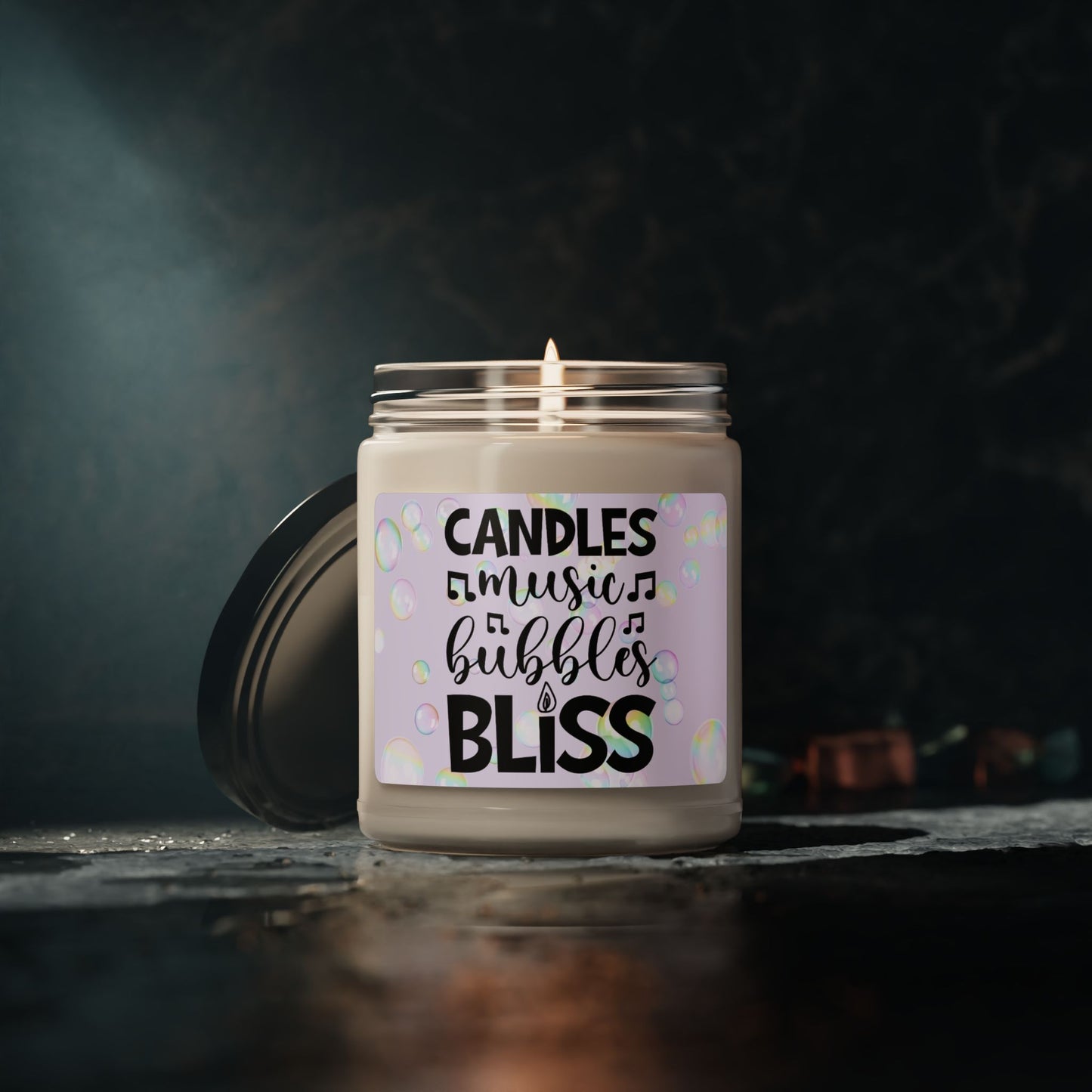 Candles, Music, Bubbles, Bliss Candle - Kim’s Signature Beauty & Accessories    