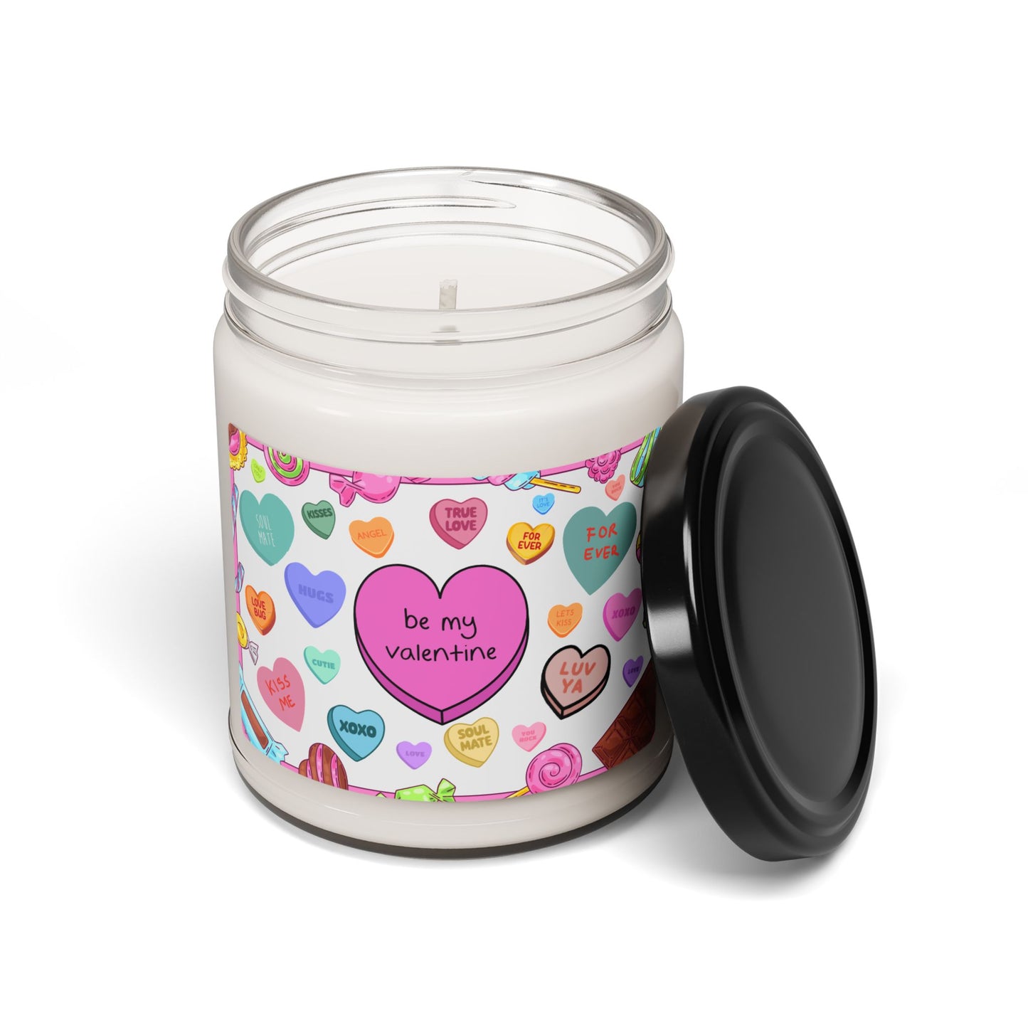Candy Heart Scented Soy Candle, 9oz - Kim’s Signature Beauty & Accessories    