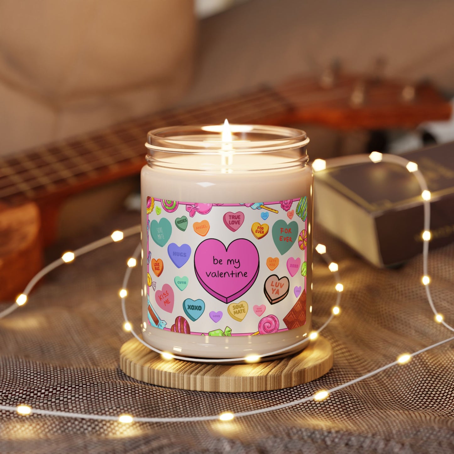 Candy Heart Scented Soy Candle, 9oz - Kim’s Signature Beauty & Accessories    