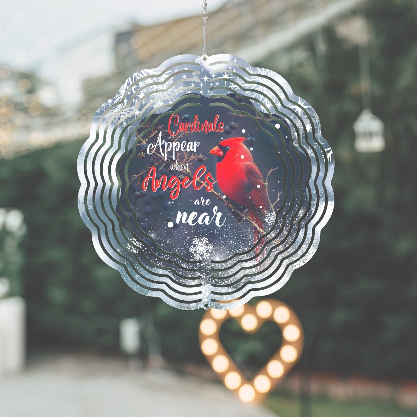 Cardinals Apperar |  Flower Wind Spinner - Kim’s Signature Beauty & Accessories    