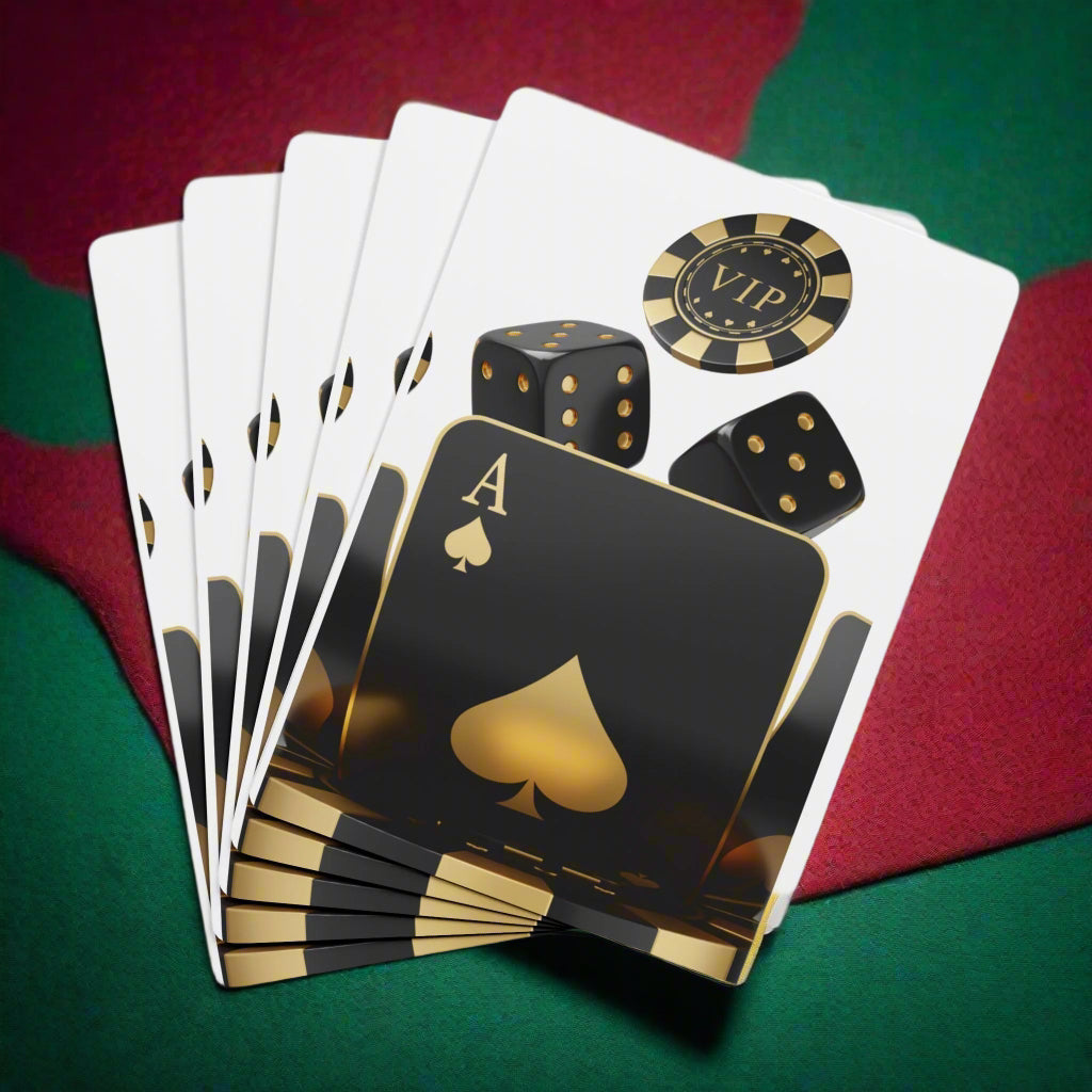 Cards & Chips Poker Playing Cards - Kim’s Signature Beauty & Accessories    