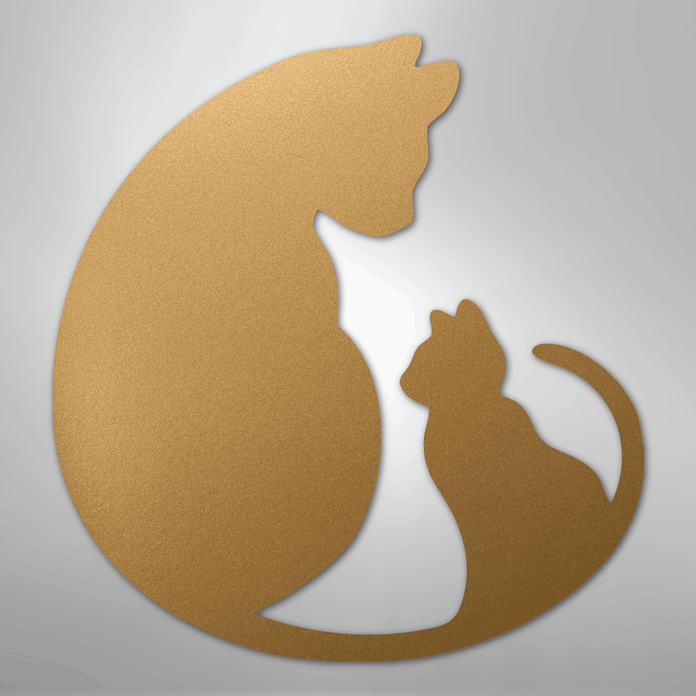 Cat Lover - Steel Sign - Kim’s Signature Beauty & Accessories