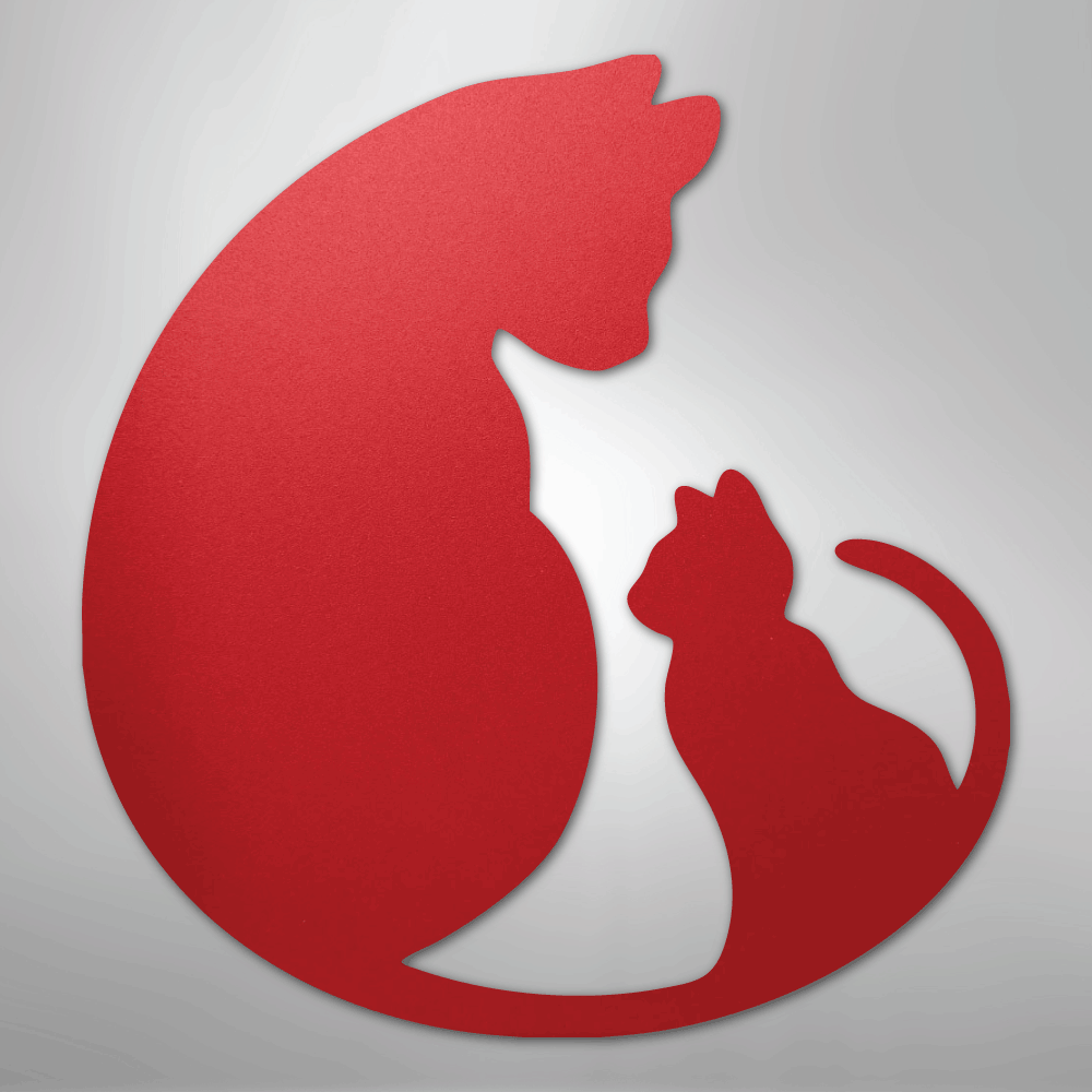 Cat Lover - Steel Sign - Kim’s Signature Beauty & Accessories