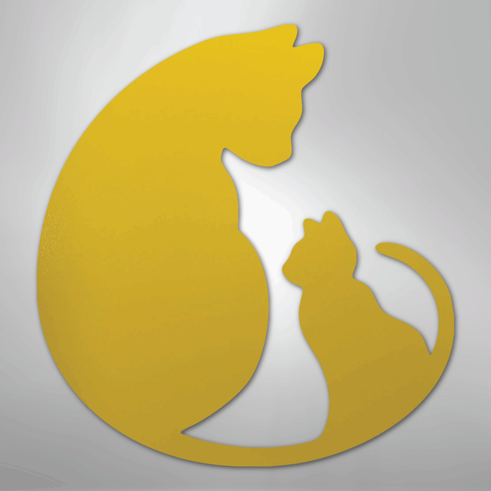 Cat Lover - Steel Sign - Kim’s Signature Beauty & Accessories