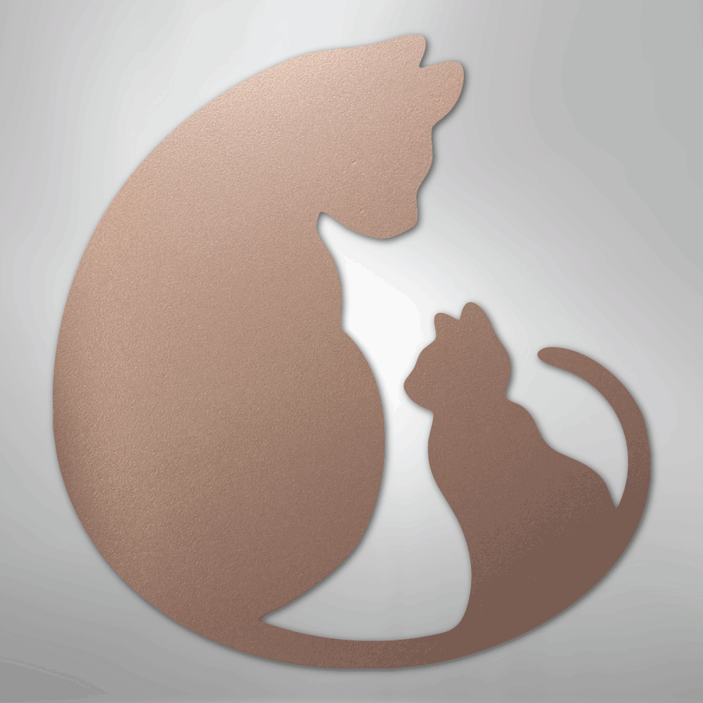 Cat Lover - Steel Sign - Kim’s Signature Beauty & Accessories