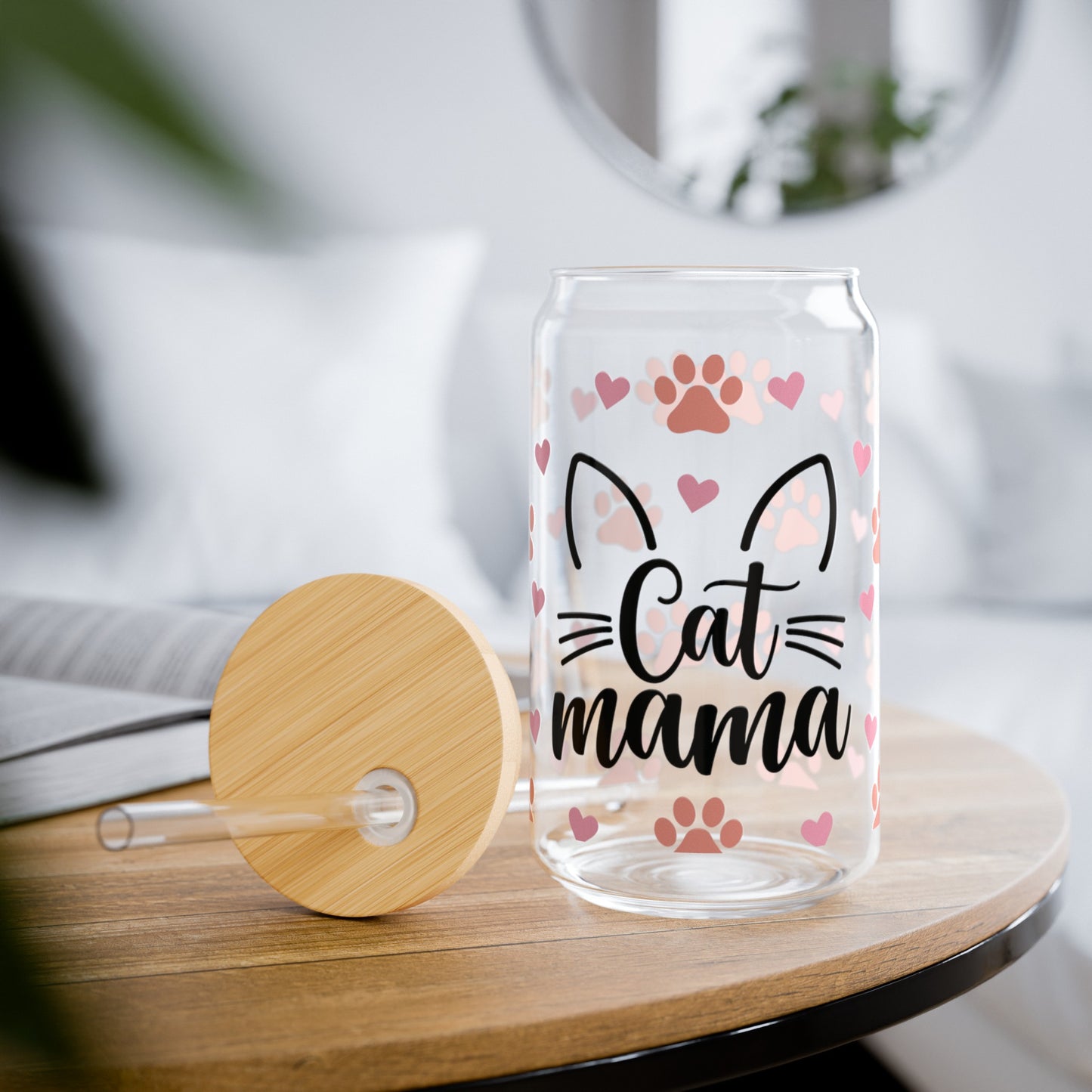 Cat Mama Glass sipper - Kim’s Signature Beauty & Accessories    