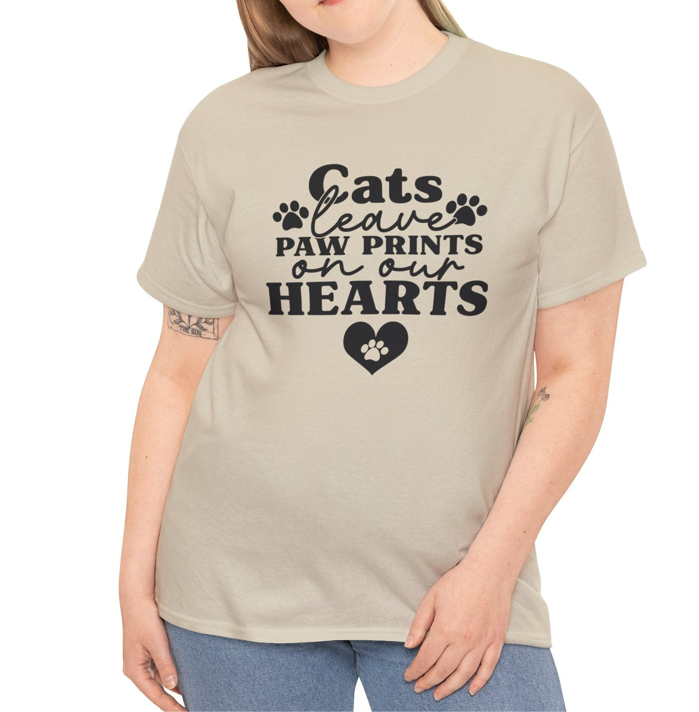 Cat Paw Prints Tee - Kim’s Signature Beauty & Accessories    