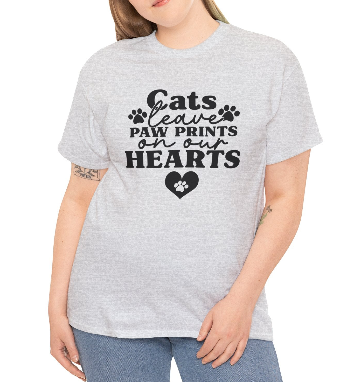 Cat Paw Prints Tee - Kim’s Signature Beauty & Accessories    