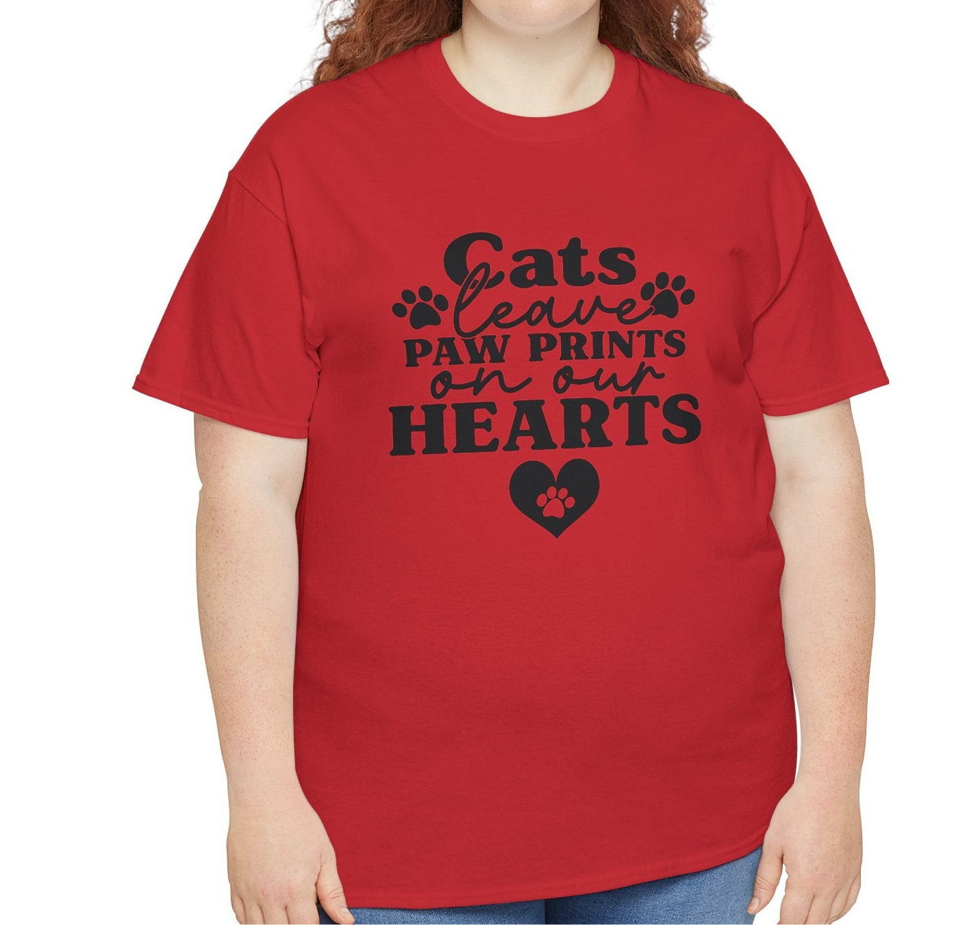 Cat Paw Prints Tee - Kim’s Signature Beauty & Accessories    