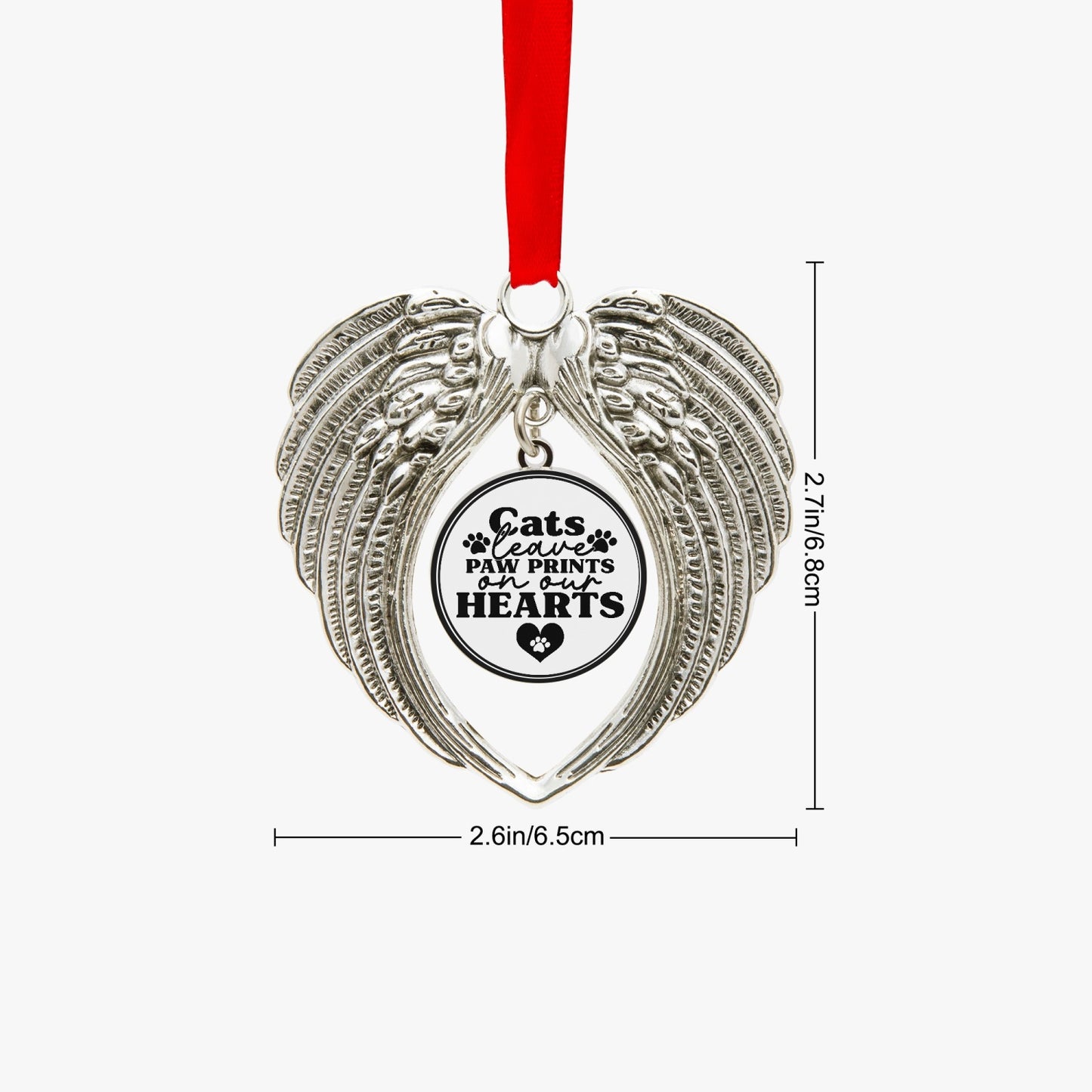 Cat Paws Wings Ornaments - Heart Shape - Kim’s Signature Beauty & Accessories    