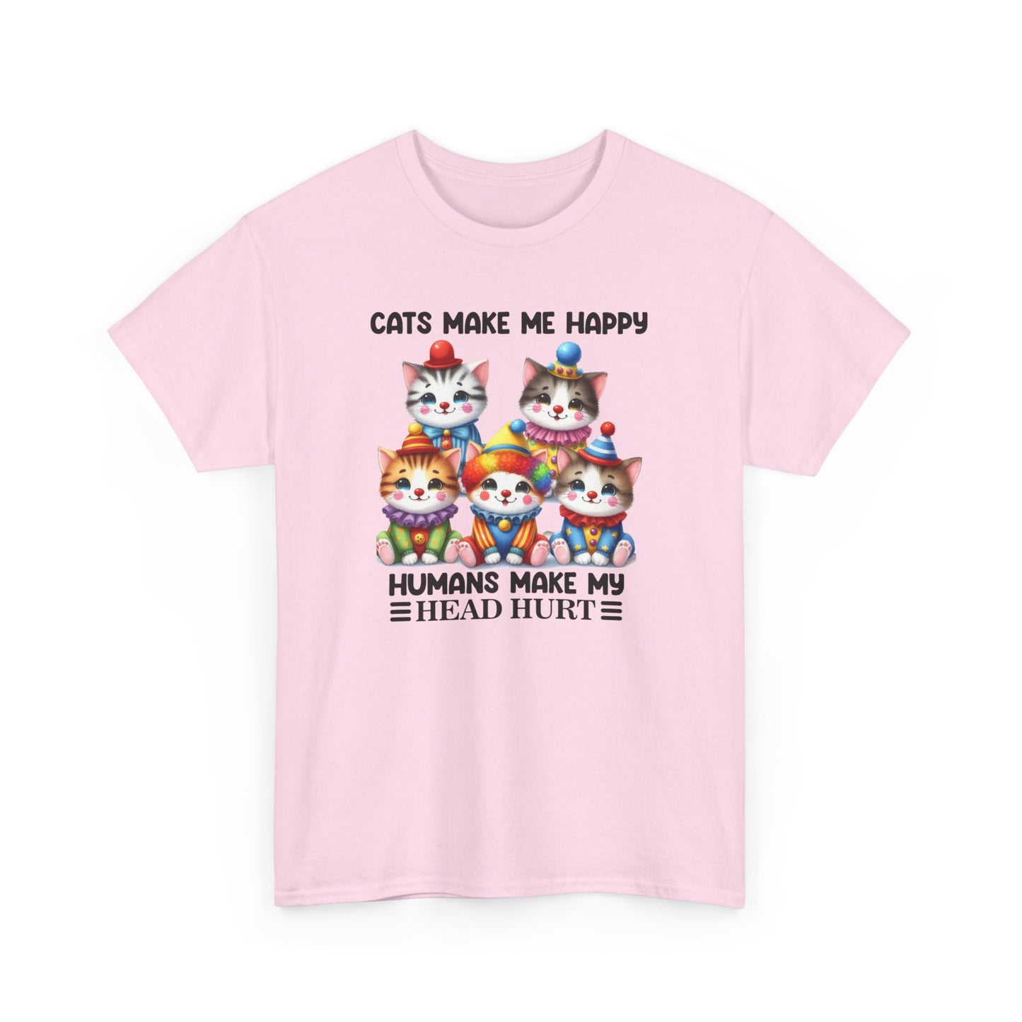 Cats Make Me Happy Tee - Kim’s Signature Beauty & Accessories    