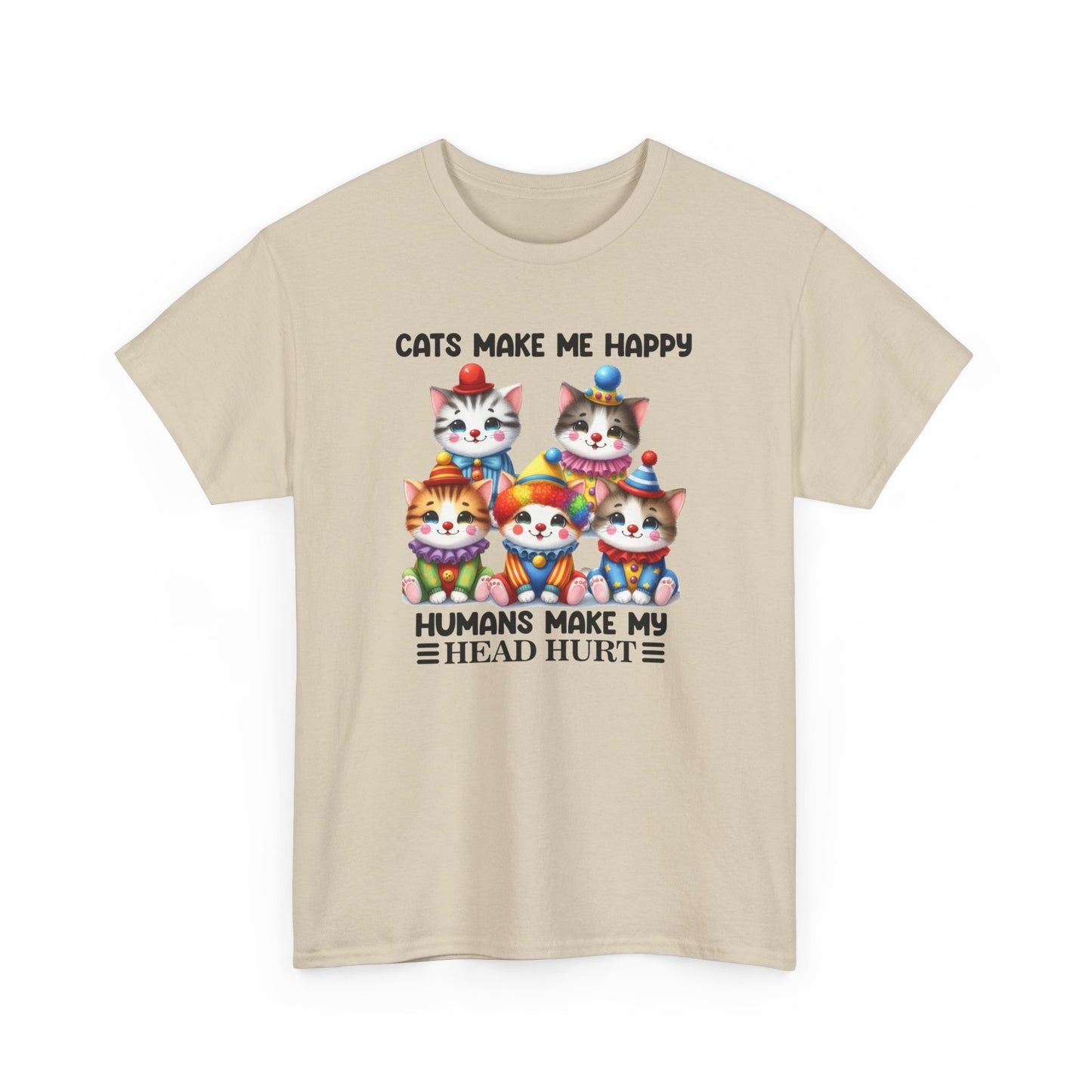 Cats Make Me Happy Tee - Kim’s Signature Beauty & Accessories    