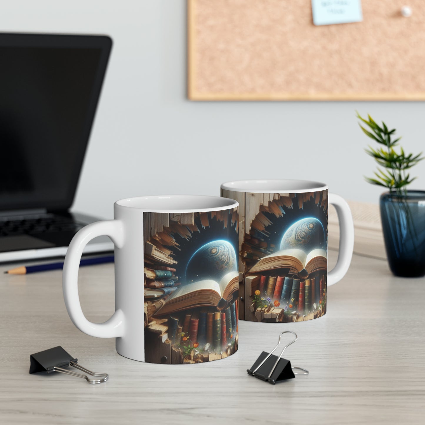 Celestial Bookworm Mug - Kim’s Signature Beauty & Accessories    