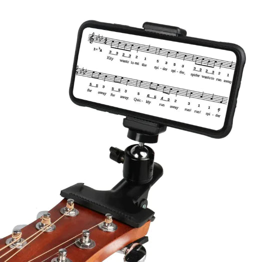 Cell Phone Guitar Clip Stand - Kim’s Signature Beauty & Accessories