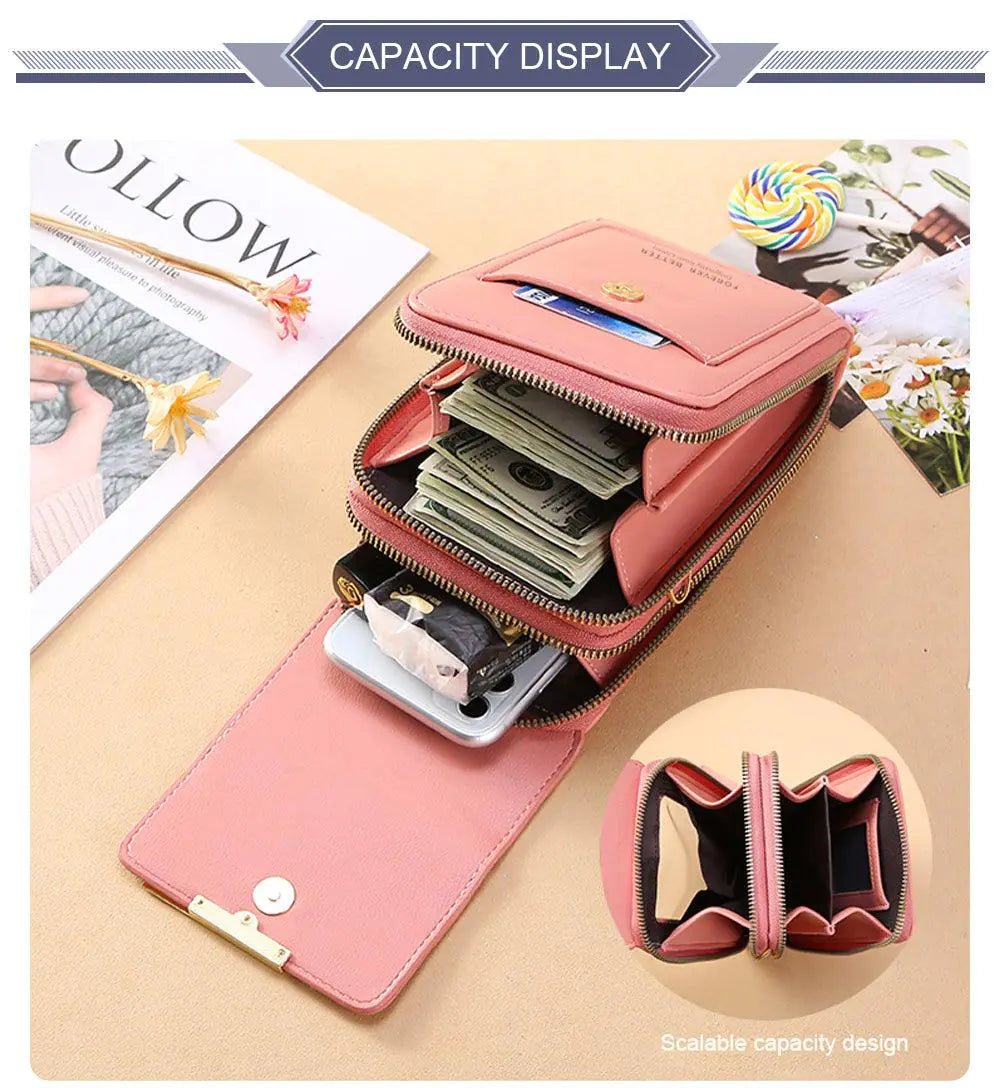 Cellphone Crossbody Shoulder Bag - Kim’s Signature Beauty & Accessories    