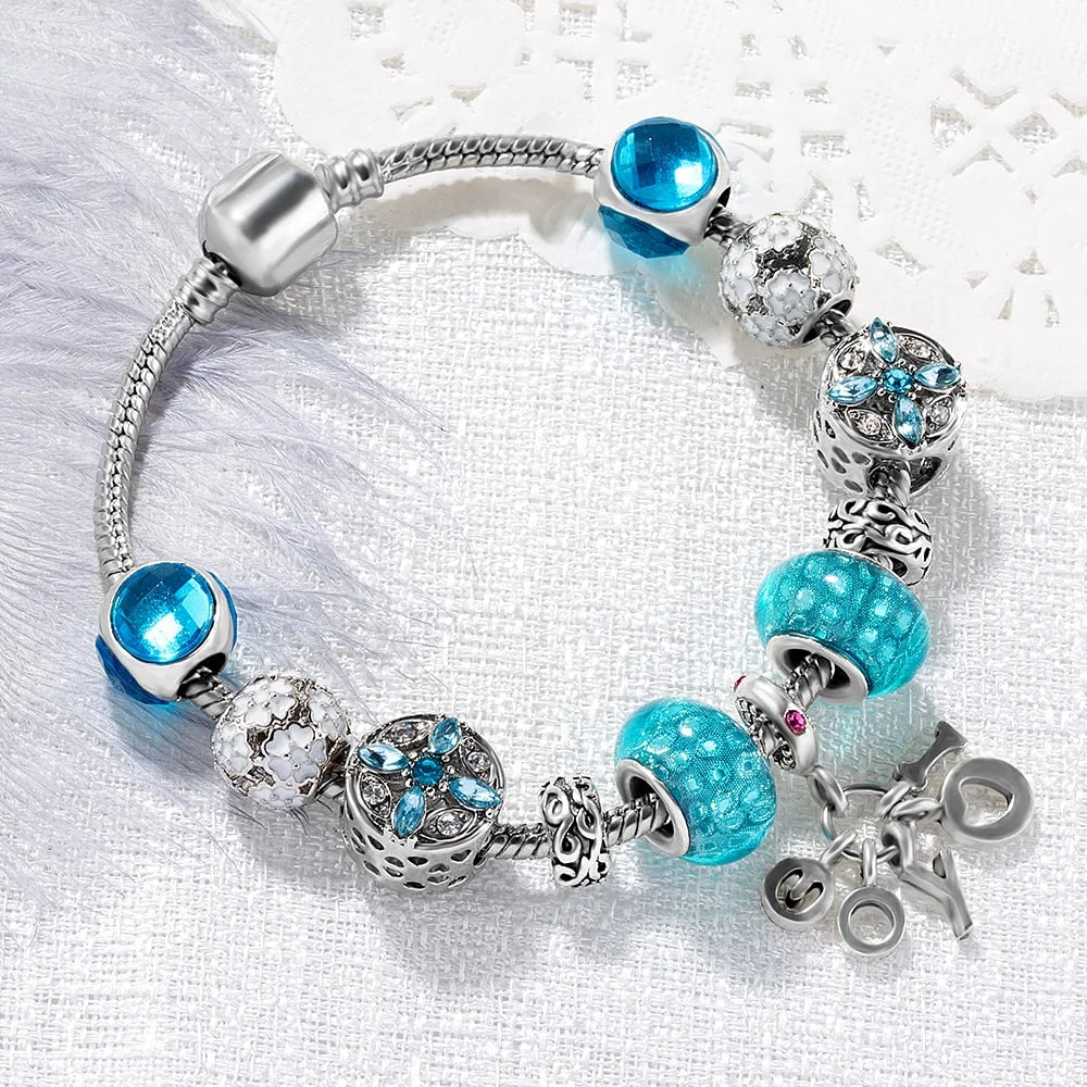 Charm Bracelet - 5 Color Options - Kim’s Signature Beauty & Accessories    