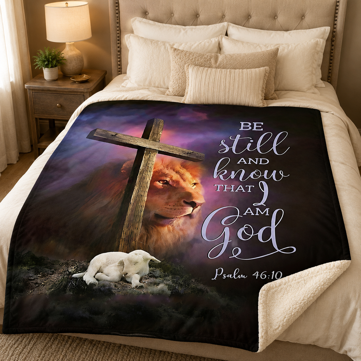 Be Still & Know I am God Blanket