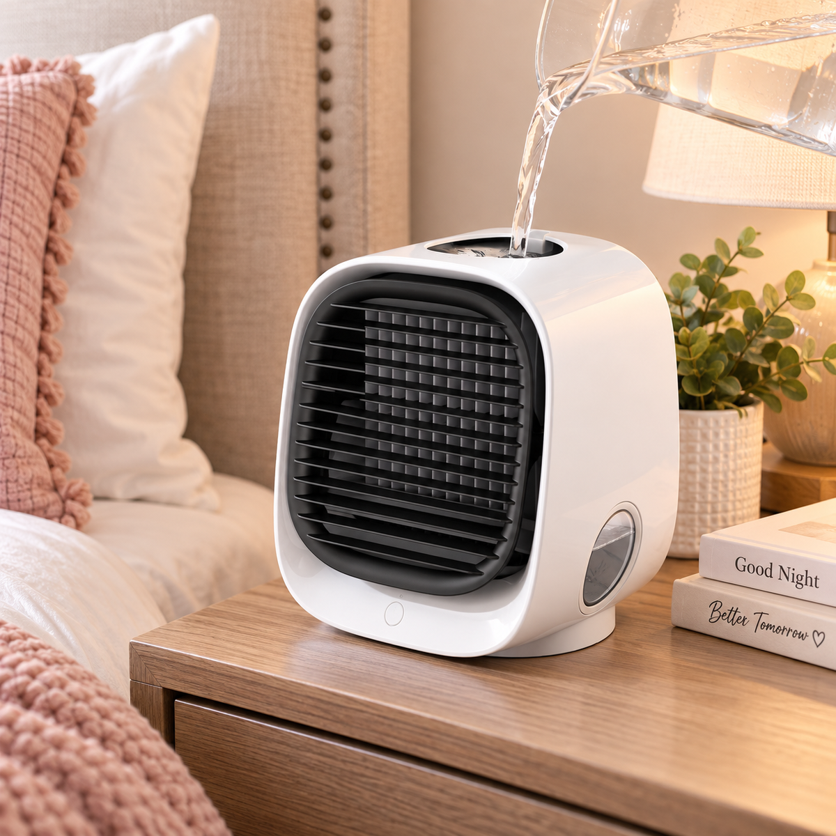 Portable Mini Air Cooler & Humidifier