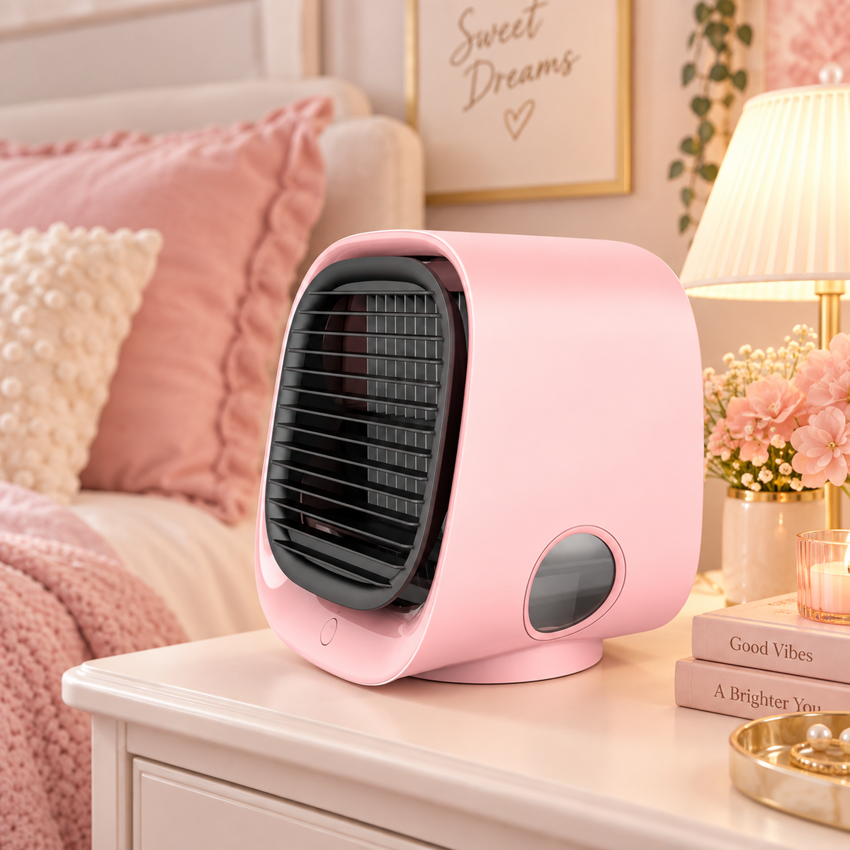 Portable Mini Air Cooler & Humidifier