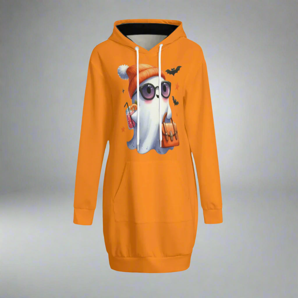 Chic Ghost Hoodie Sweatshirt Dress - Kim’s Signature Beauty & Accessories    