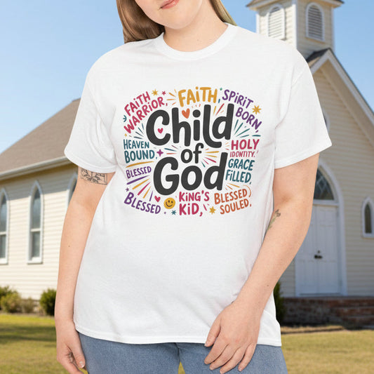 Child of God T-Shirt – Christian Faith Tee - Kim’s Signature Beauty & Accessories    