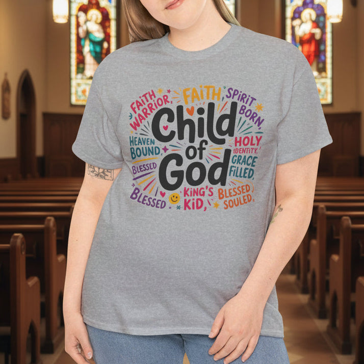 Child of God T-Shirt – Christian Faith Tee - Kim’s Signature Beauty & Accessories    