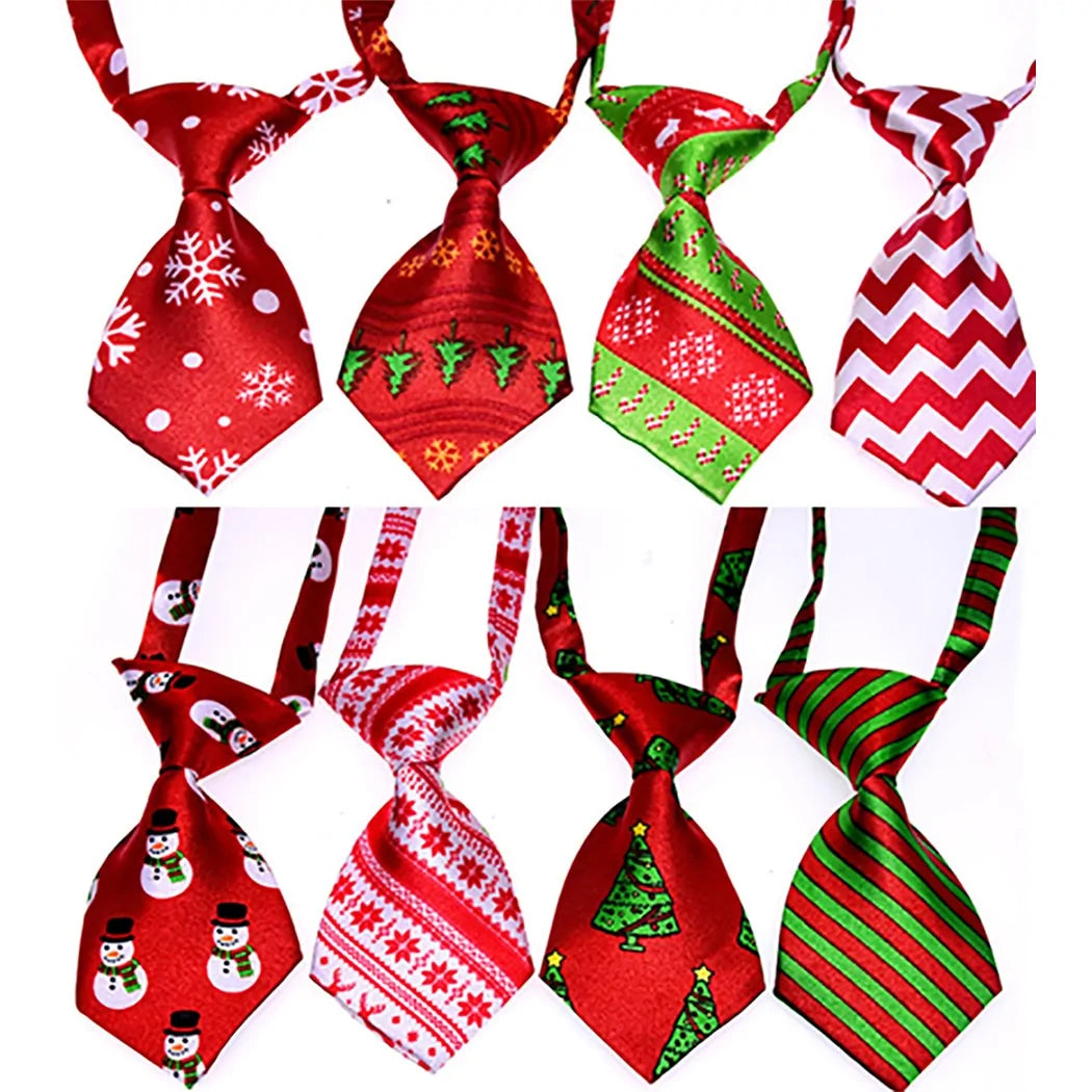 Christmas Dog Necktie - Kim’s Signature Beauty & Accessories    