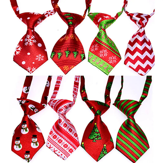 Christmas Dog Necktie - Kim’s Signature Beauty & Accessories    
