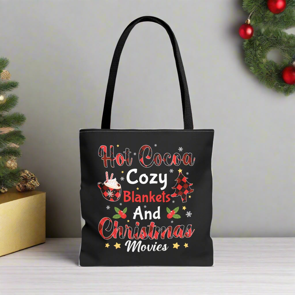 Christmas Movie Tote Bag - Kim’s Signature Beauty & Accessories    