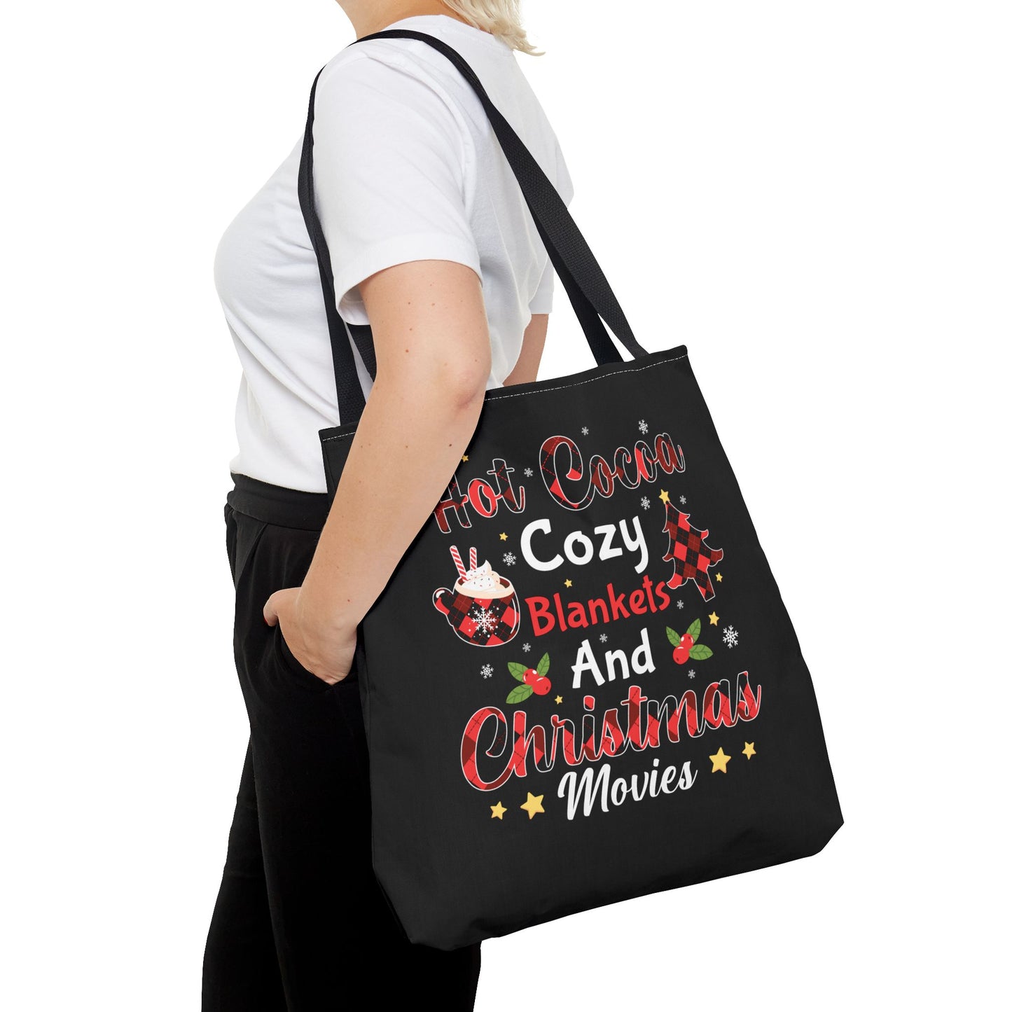 Christmas Movie Tote Bag - Kim’s Signature Beauty & Accessories    