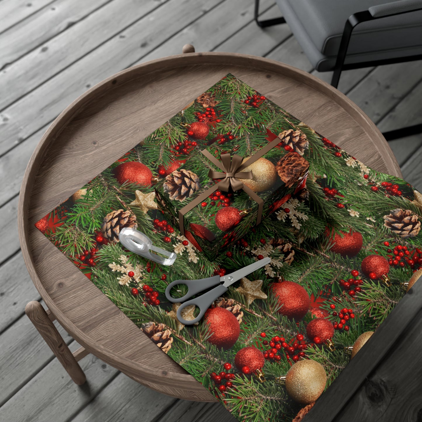 Christmas Tree Ornament Gift Wrap - Kim’s Signature Beauty & Accessories    