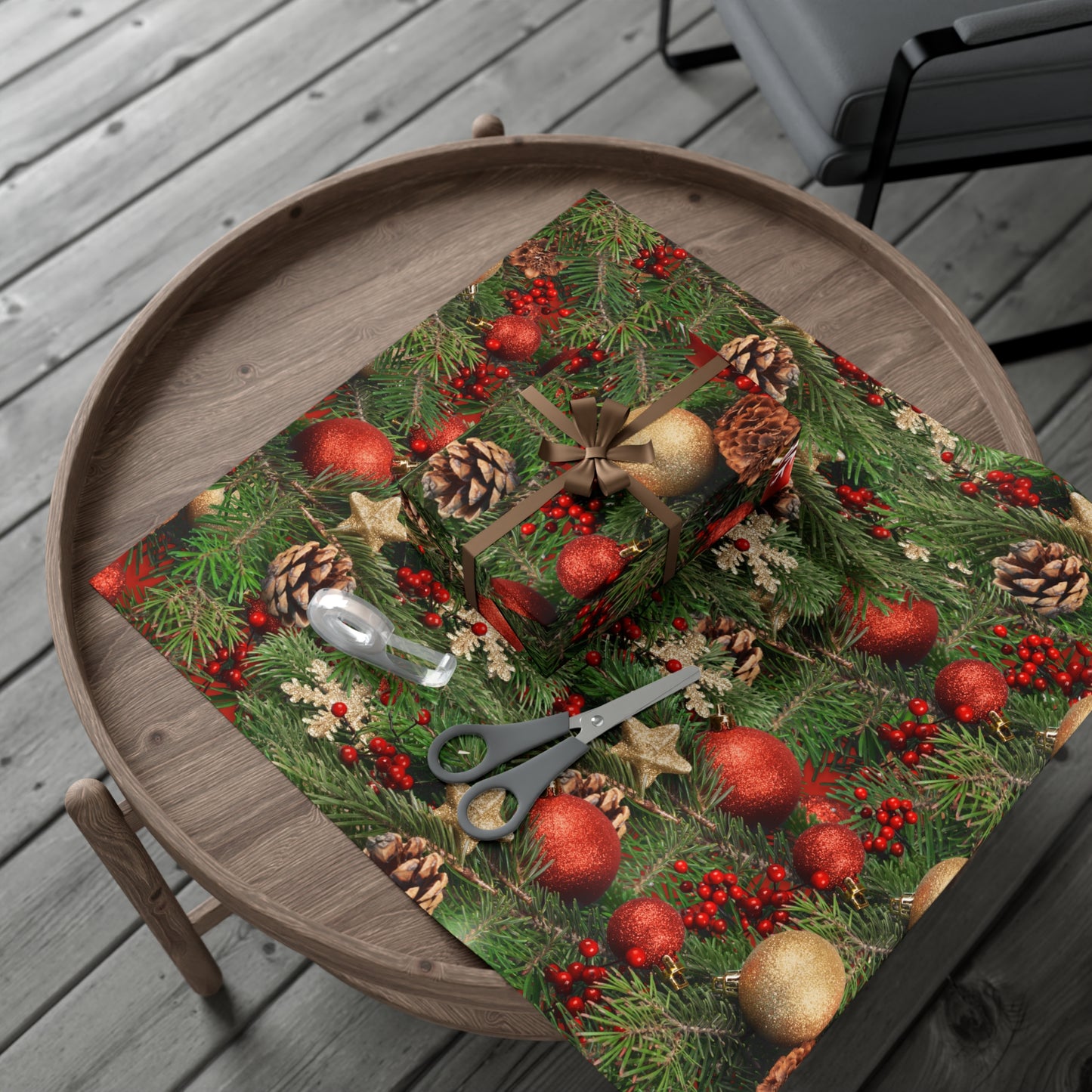 Christmas Tree Ornament Gift Wrap - Kim’s Signature Beauty & Accessories    