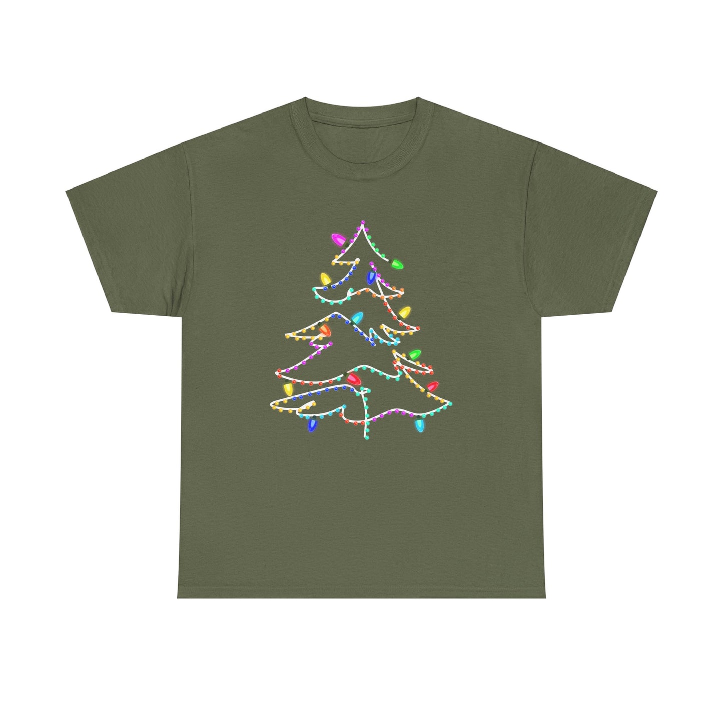 Christmas Tree Tee with Festive Lights - Kim’s Signature Beauty & Accessories    