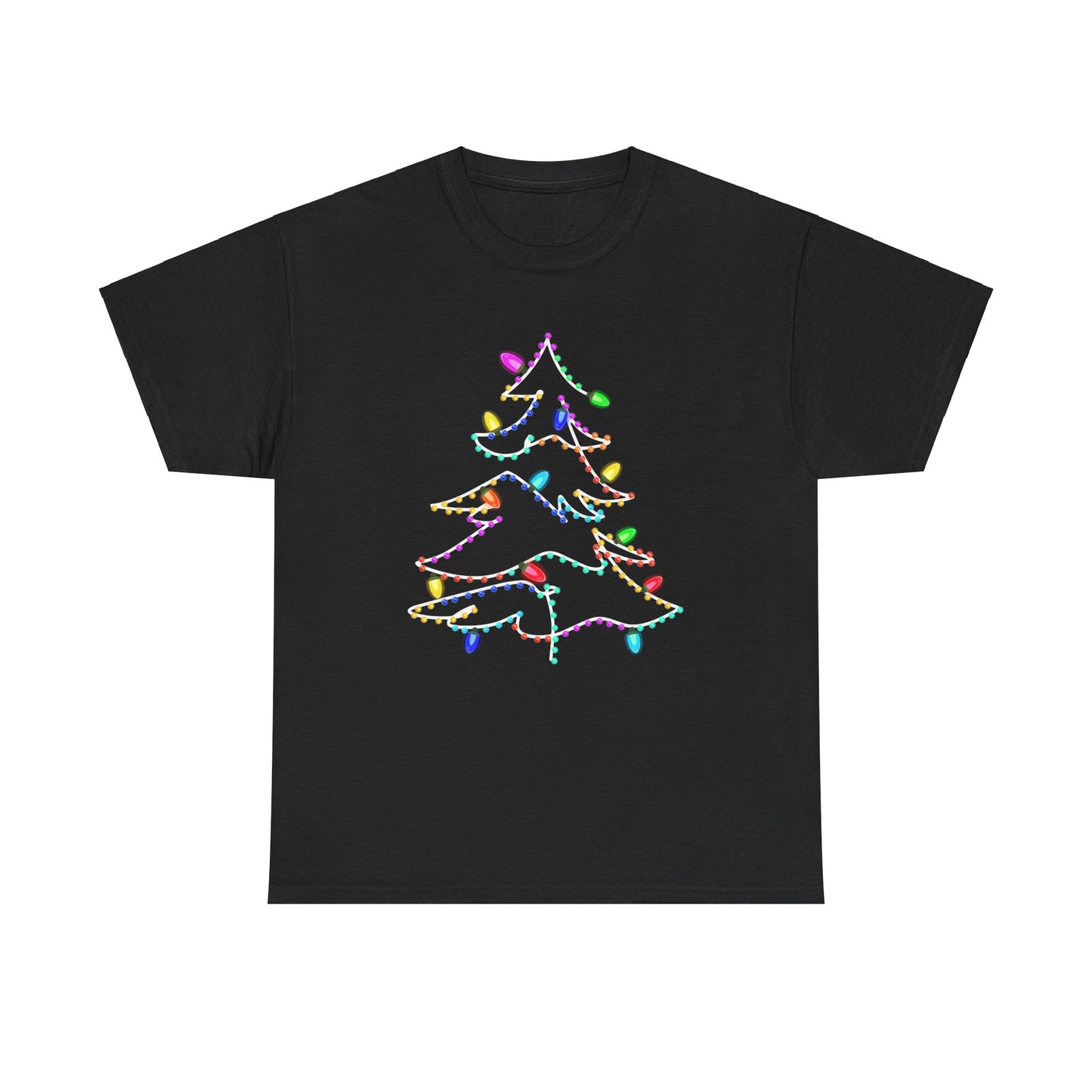 Christmas Tree Tee with Festive Lights - Kim’s Signature Beauty & Accessories    