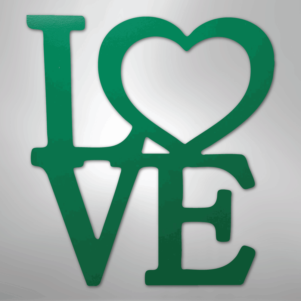 Classic Love - Steel Sign - Kim’s Signature Beauty & Accessories