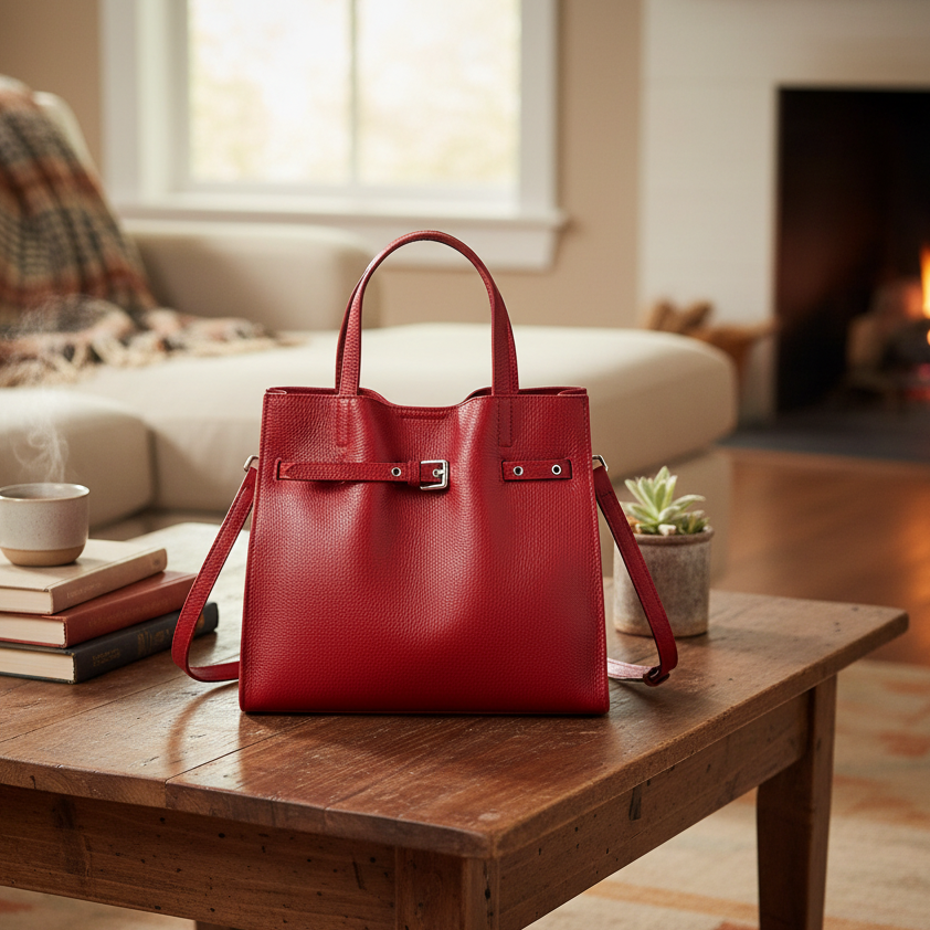 Classic Women's Tote Bag – Spacious PU Leather Everyday Handbag - Kim’s Signature Beauty & Accessories