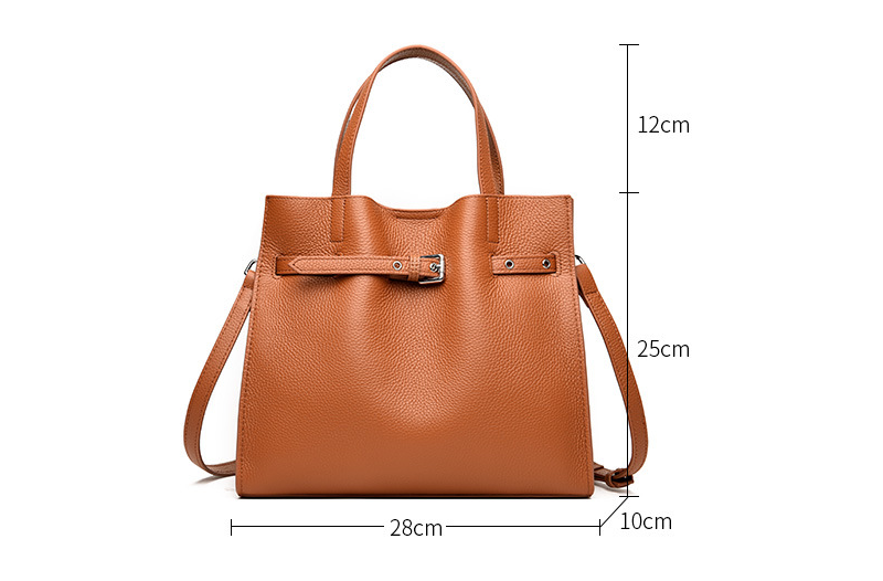 Classic Women's Tote Bag – Spacious PU Leather Everyday Handbag - Kim’s Signature Beauty & Accessories