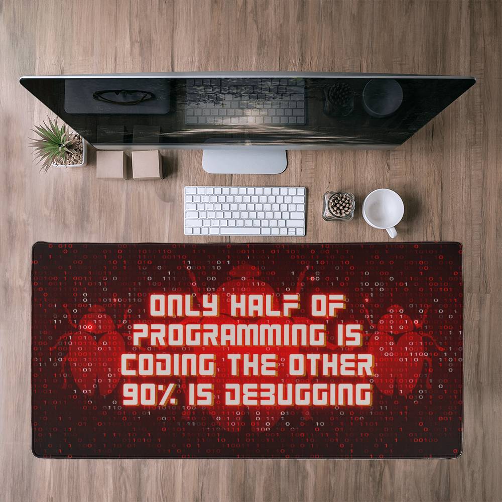 Coding & Debugging Desk Mat - Kim’s Signature Beauty & Accessories    
