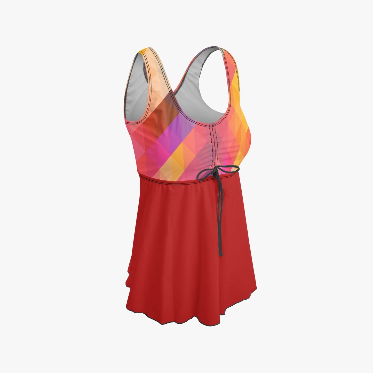Color Splash Tankini |  Women's Two-Piece Swimsuit - Kim’s Signature Beauty & Accessories    