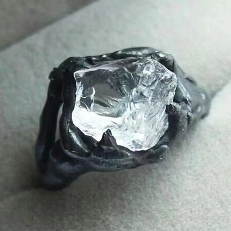 Colored Clear Irregular Stone Rings - Kim’s Signature Beauty & Accessories    