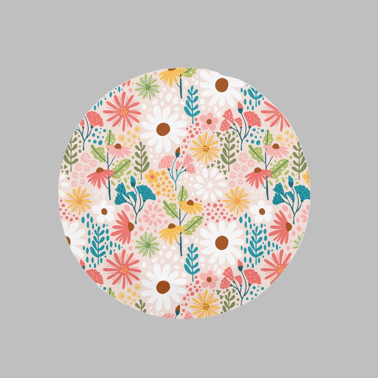 Colored Flowers Magnetic Collapsible Grip And Stand - Kim’s Signature Beauty & Accessories    