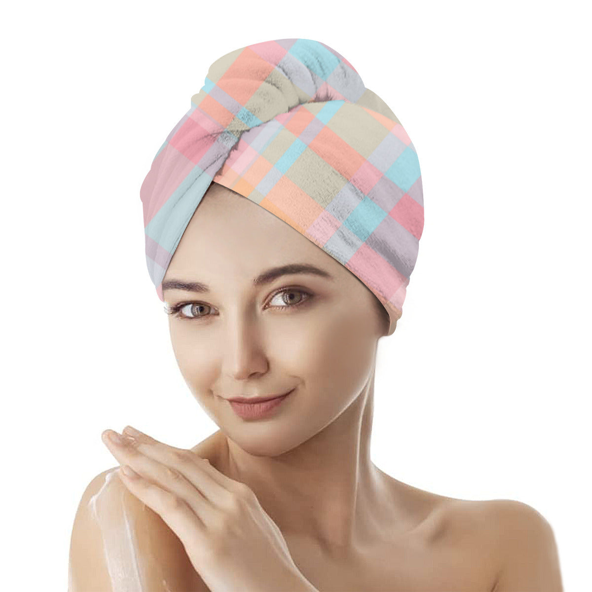 Colorful Plaid Hair Wrap - Kim’s Signature Beauty & Accessories    