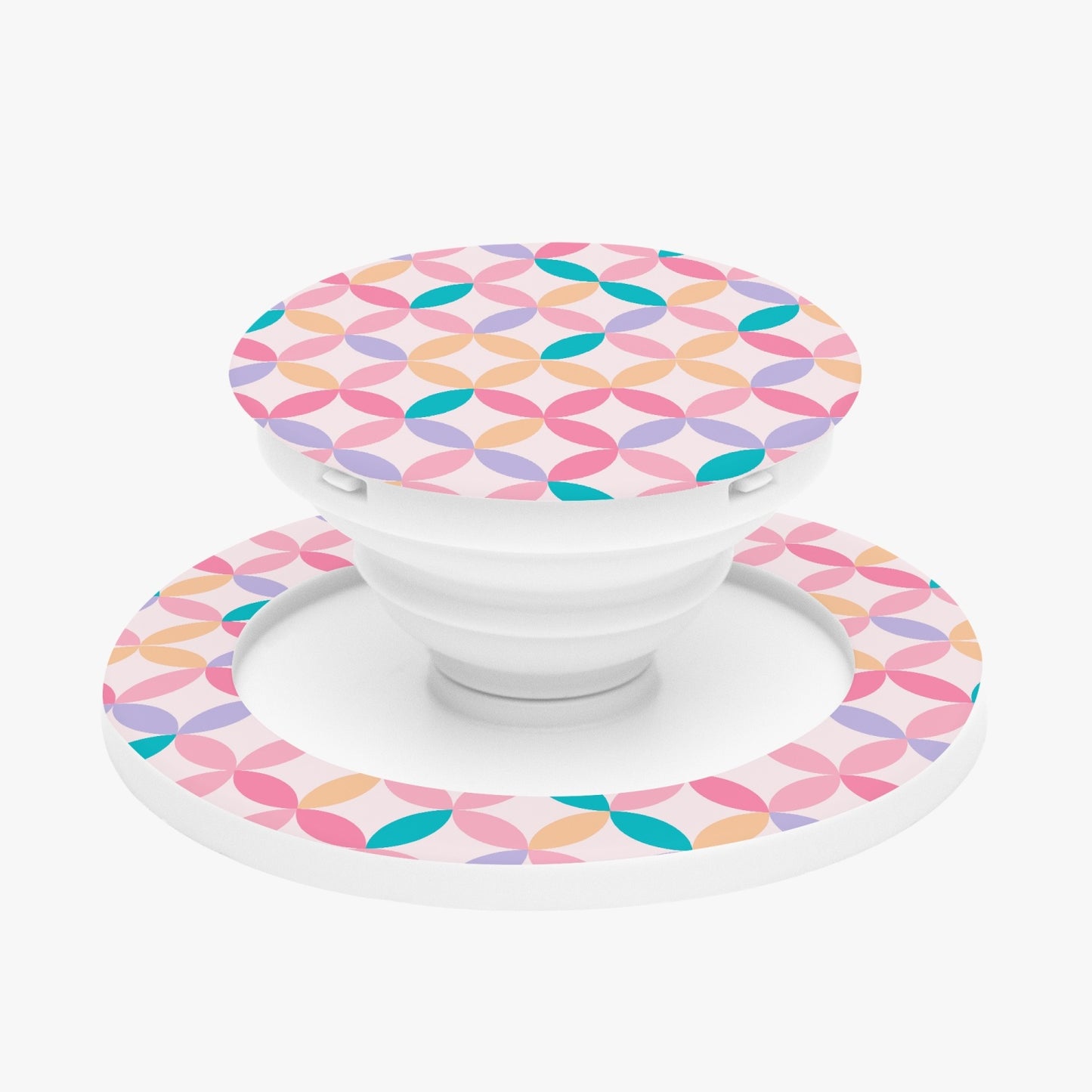 Colorful Retro Magnetic Collapsible Grip And Stand - Kim’s Signature Beauty & Accessories    