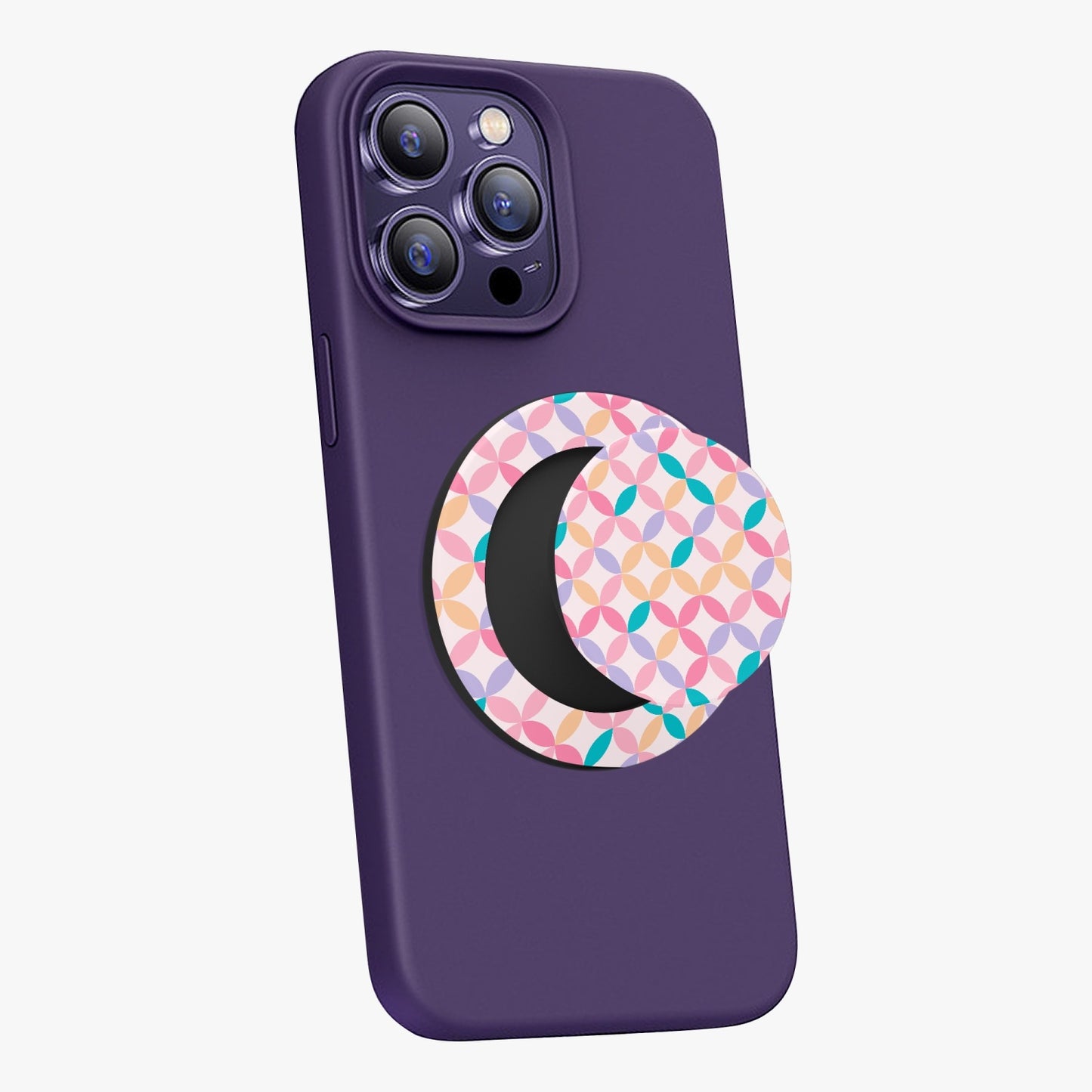 Colorful Retro Magnetic Collapsible Grip And Stand - Kim’s Signature Beauty & Accessories    