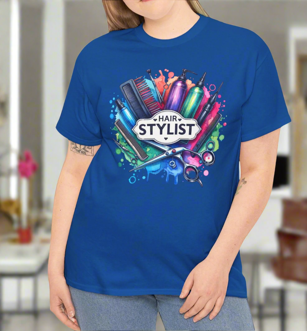 Colorful Stylist Tee - Kim’s Signature Beauty & Accessories    