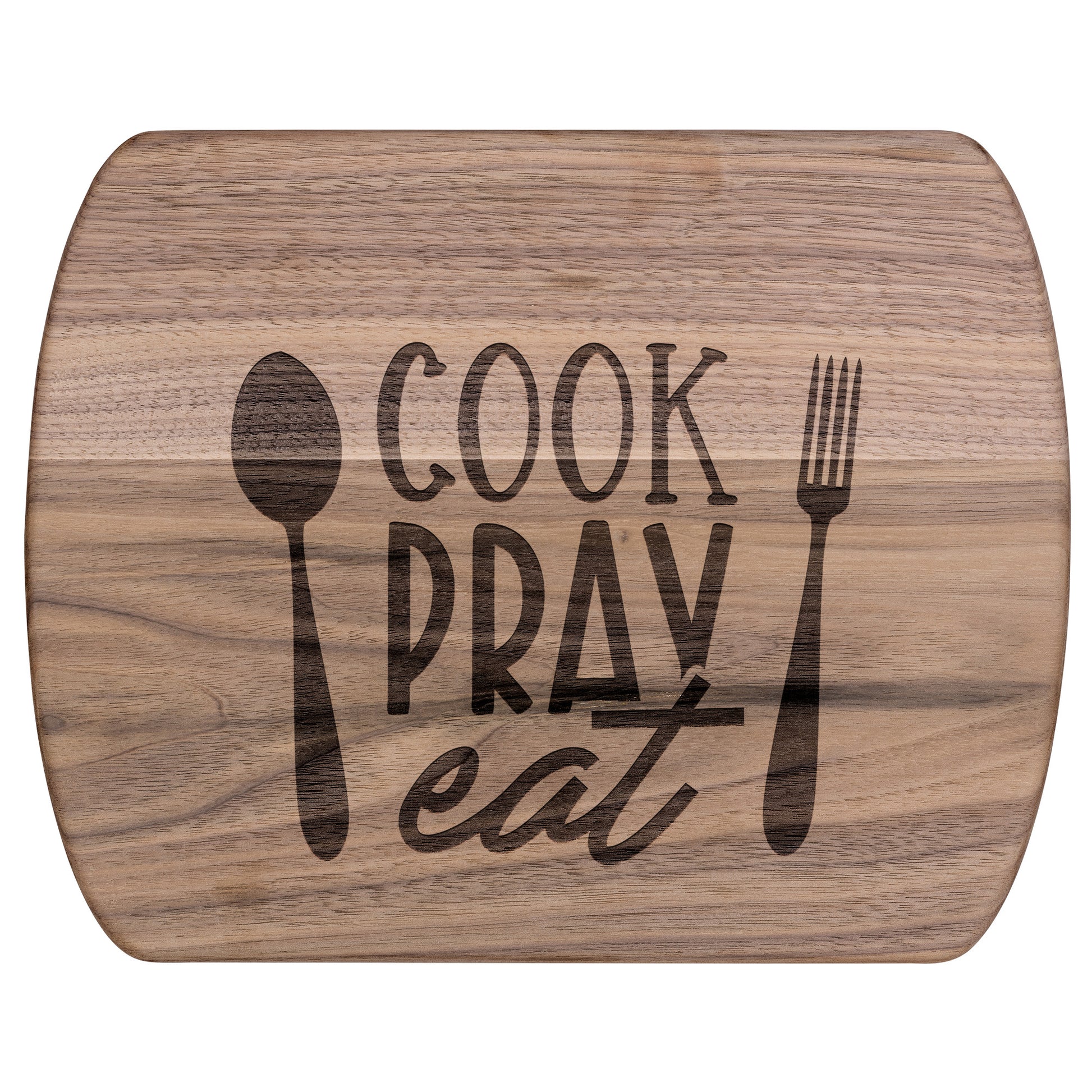 Cook, Pray, Eat Cutting Board - Kim’s Signature Beauty & Accessories    (Store description)